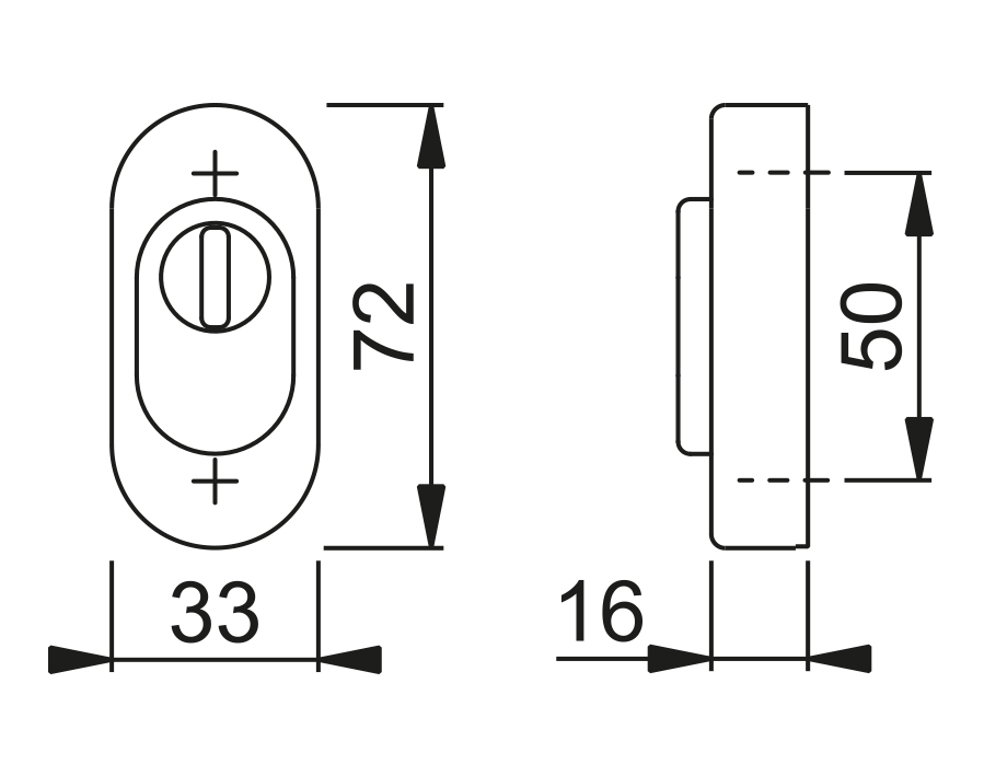 Bocchetta di sicurezza esterna E55S-ZA 