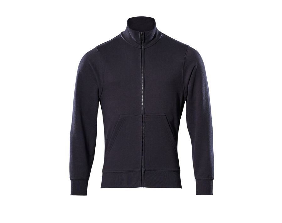 Felpa con chiusura lampo CROSSOVER blu navy scuro