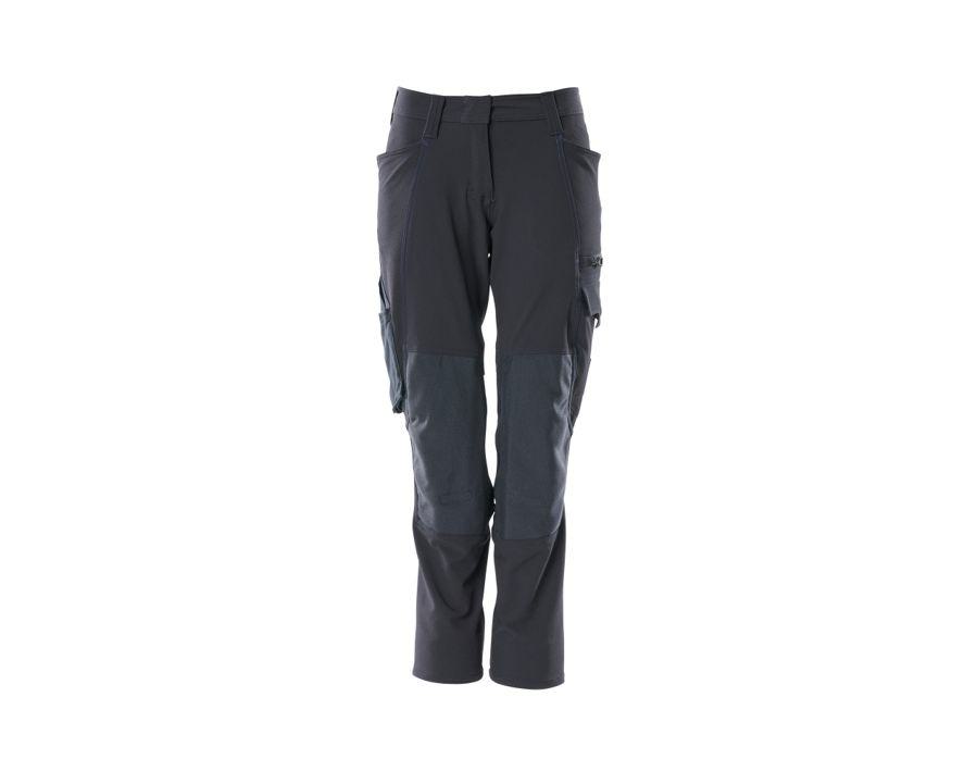 Pantaloni con tasche porta-ginocchiere ACCELERATE blu navy scuro