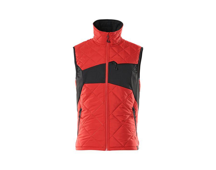 Gilet termico ACCELERATE rosso/nero