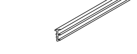 Profilo di guarnizione in rotoli per EKU-PORTA 100 vetro GWF