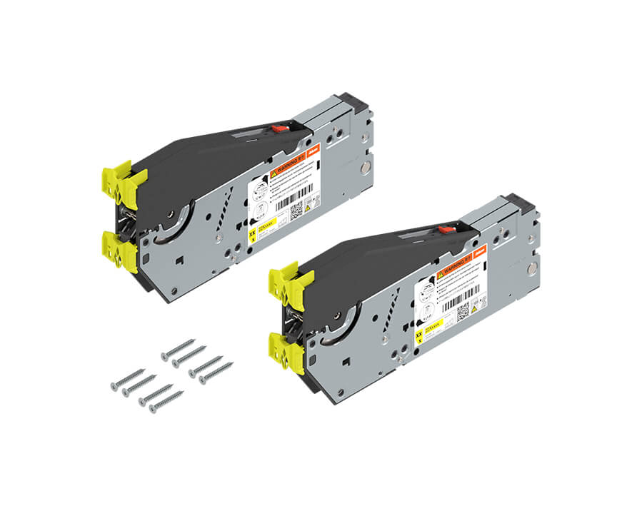Set base forza AVENTOS HS top (viti per truciolare) 