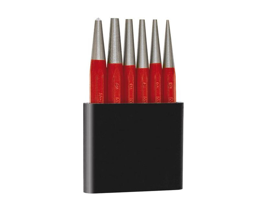 Durchtreiber-Satz im Kunststoffhalter