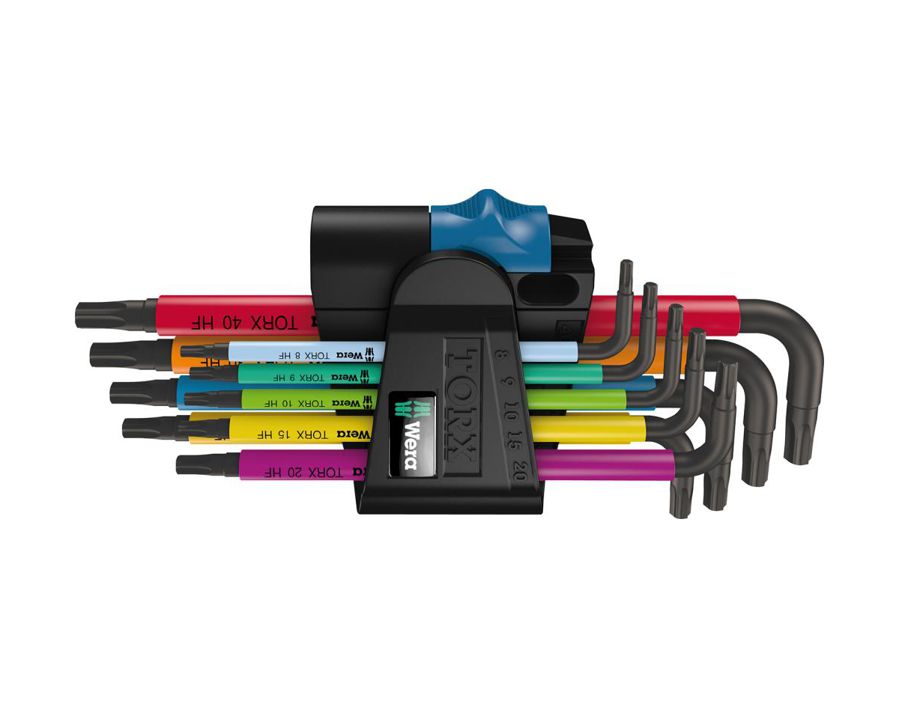 Winkelschraubendreher-Satz für TORX®, mit Festhaltefunktion, schlauchummantelt