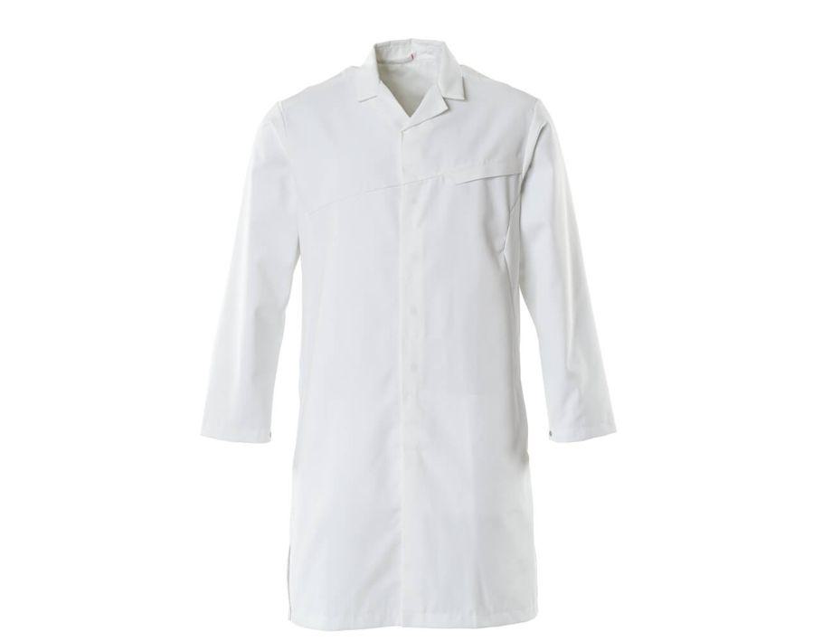 Camice lungo FOOD & CARE bianco/verde prato