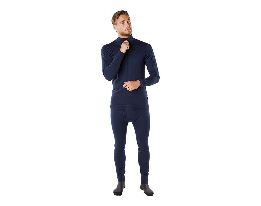 Sottomaglia tecnica CROSSOVER blu navy