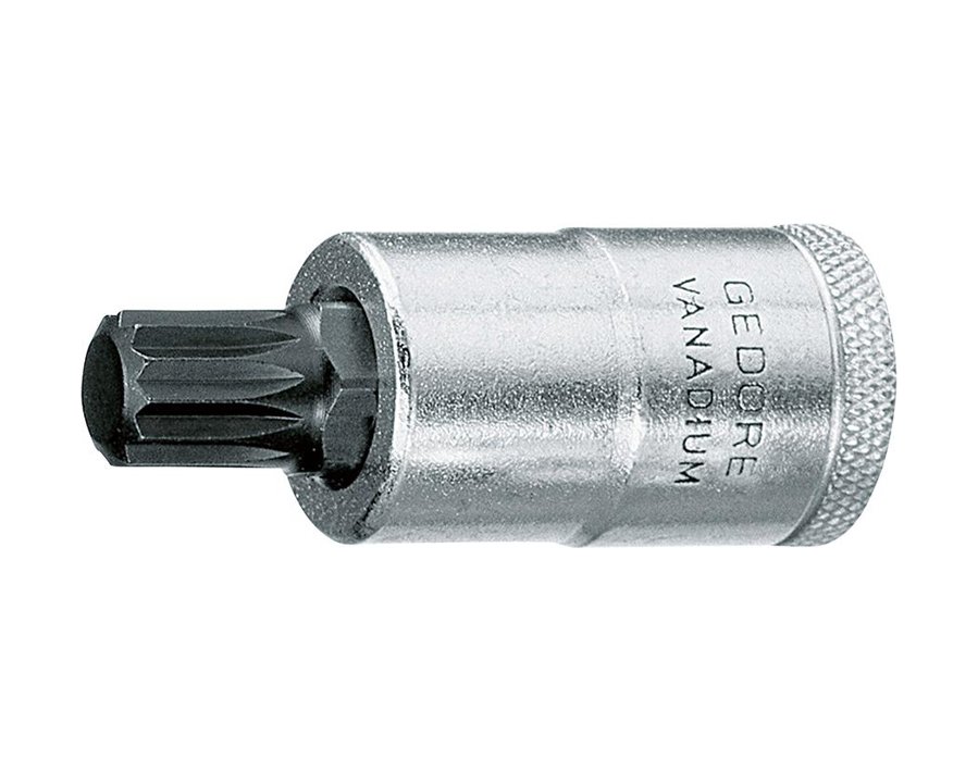 Schraubendreher-Einsatz 1/2" für Innenvielzahnschrauben XZN, kurz