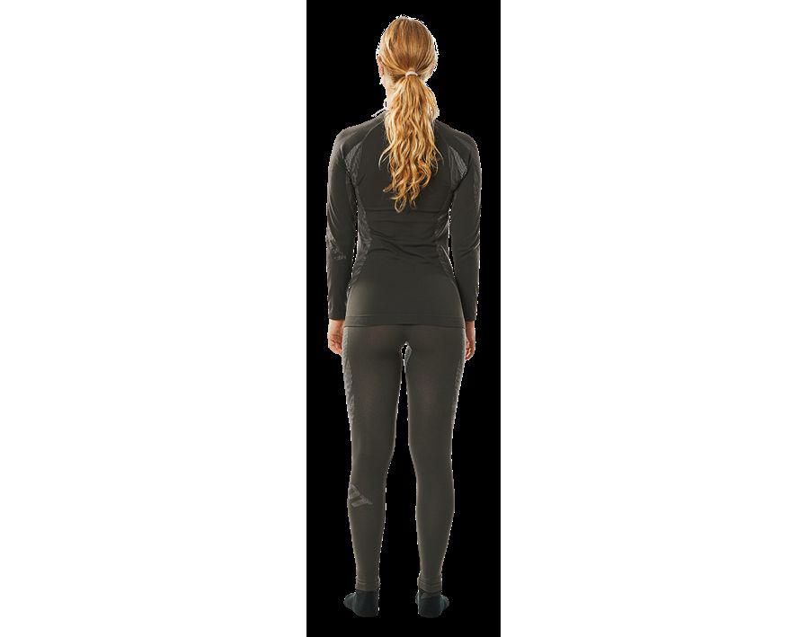 Sottomaglia tecnica CROSSOVER antracite scuro