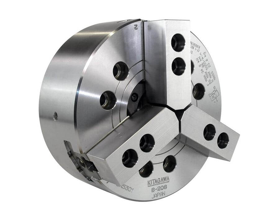 Dreibacken-Kraftspannfutter