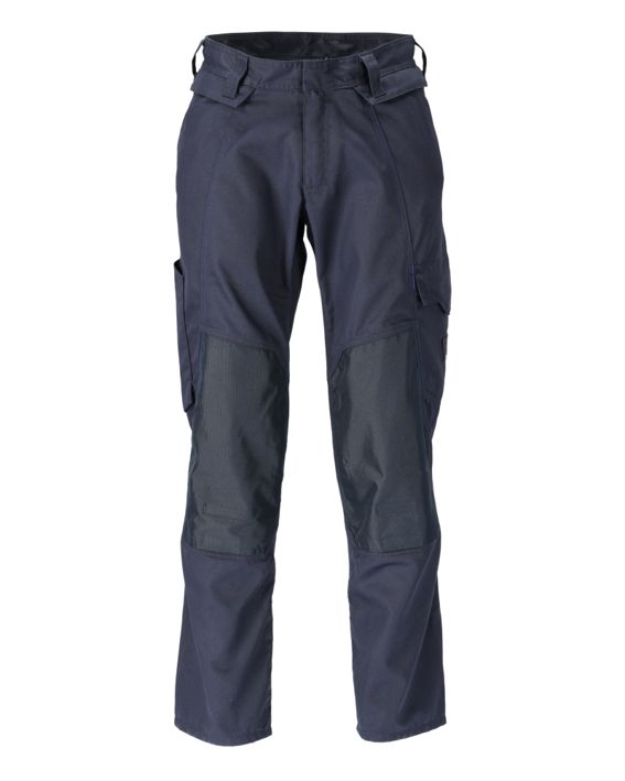 Pantaloni con tasche porta-ginocchiere ACCELERATE blu navy scuro