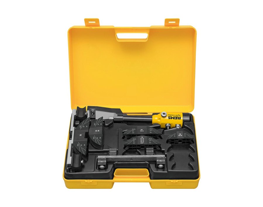 Einhand-Rohrbieger mit Hydraulikvorschub