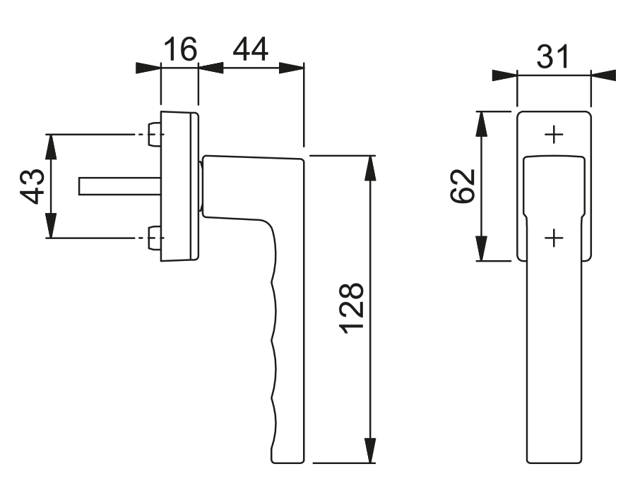 Martellina DK con Secustik® e VarioFit® serie Toulon 0737/US947