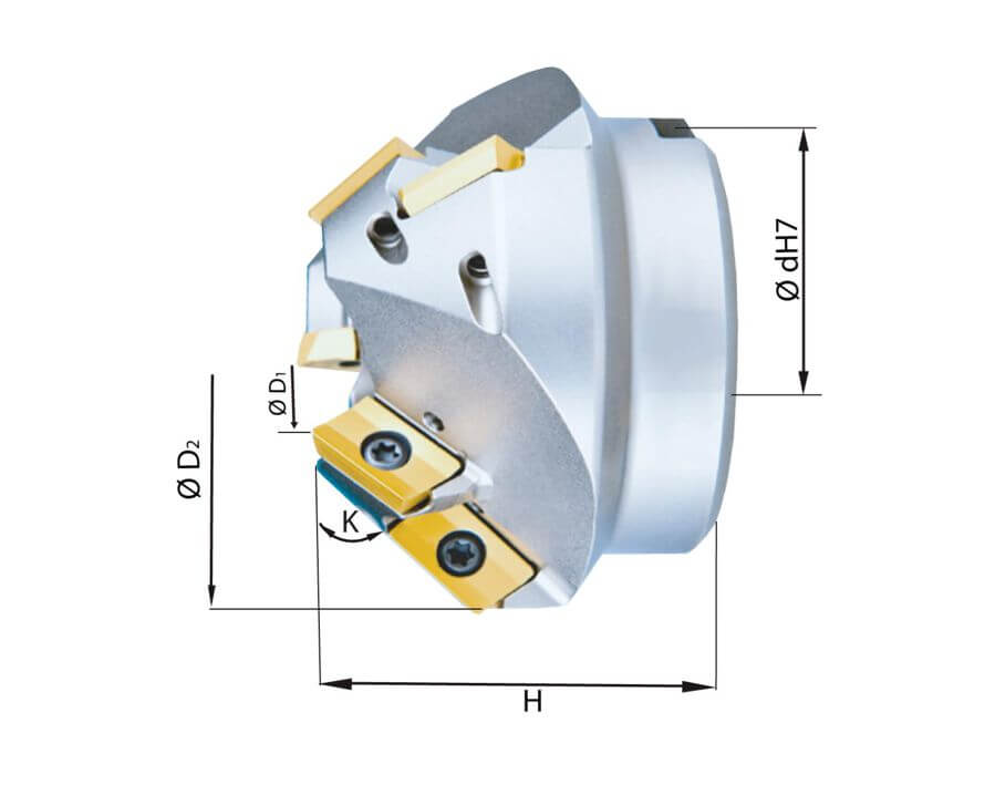 Fasenfräser, 30°, 45° und 60°
