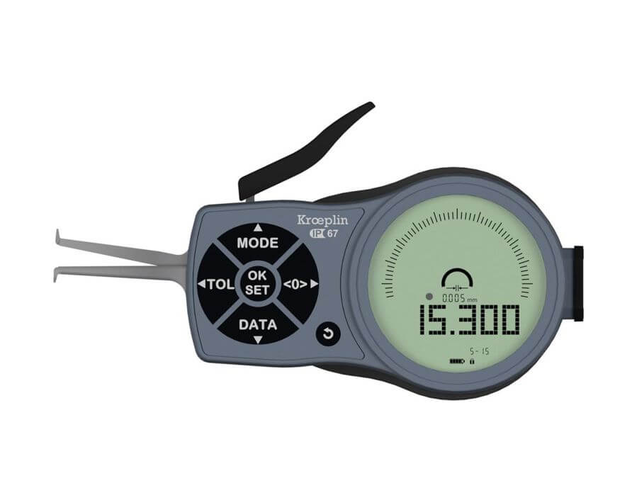 Innenschnelltaster mit Analog-/Digitalanzeige