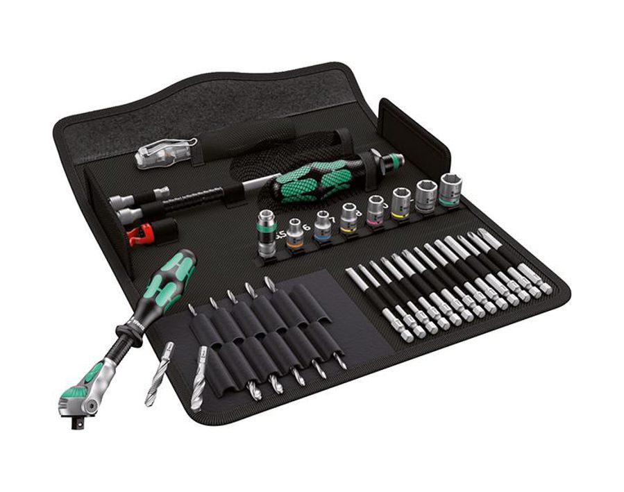 Werkzeugsatz Kraftform Kompakt M 1 für Metall, 39-teilig