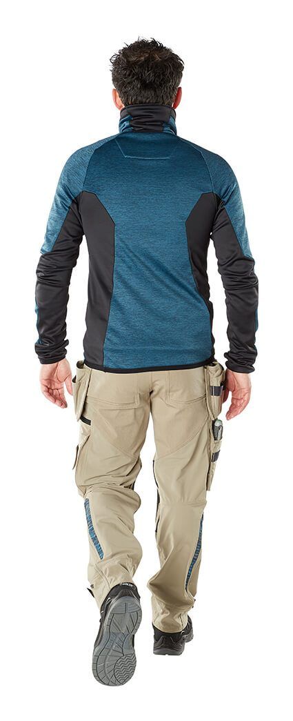 Pantaloni con tasche porta-ginocchiere ADVANCED nero