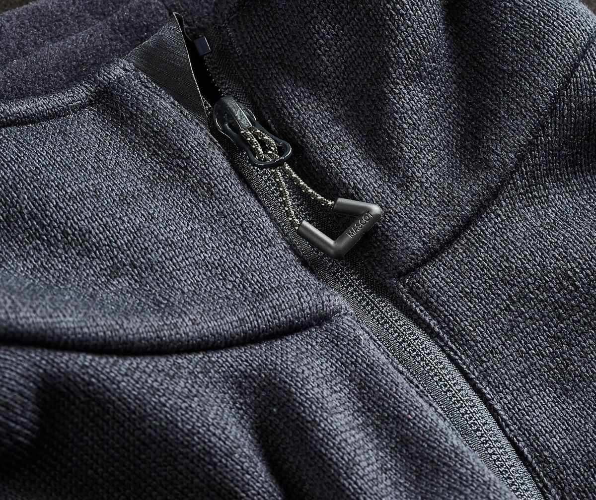 Maglione con chiusura lampo ACCELERATE nero