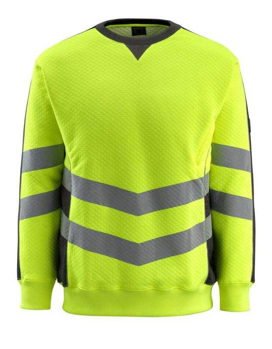 Felpa SAFE SUPREME hi-vis giallo/nero