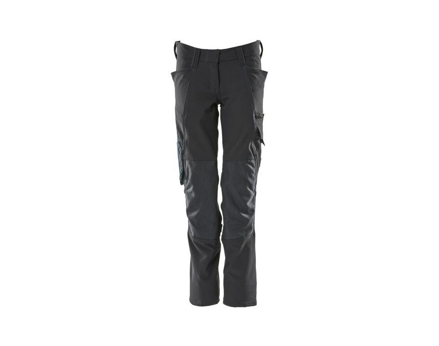 Pantaloni con tasche porta-ginocchiere ACCELERATE blu navy scuro