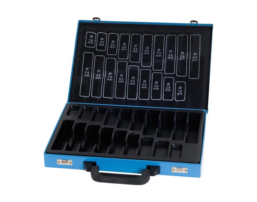 Spiralbohrer-Metallmagazin, leer