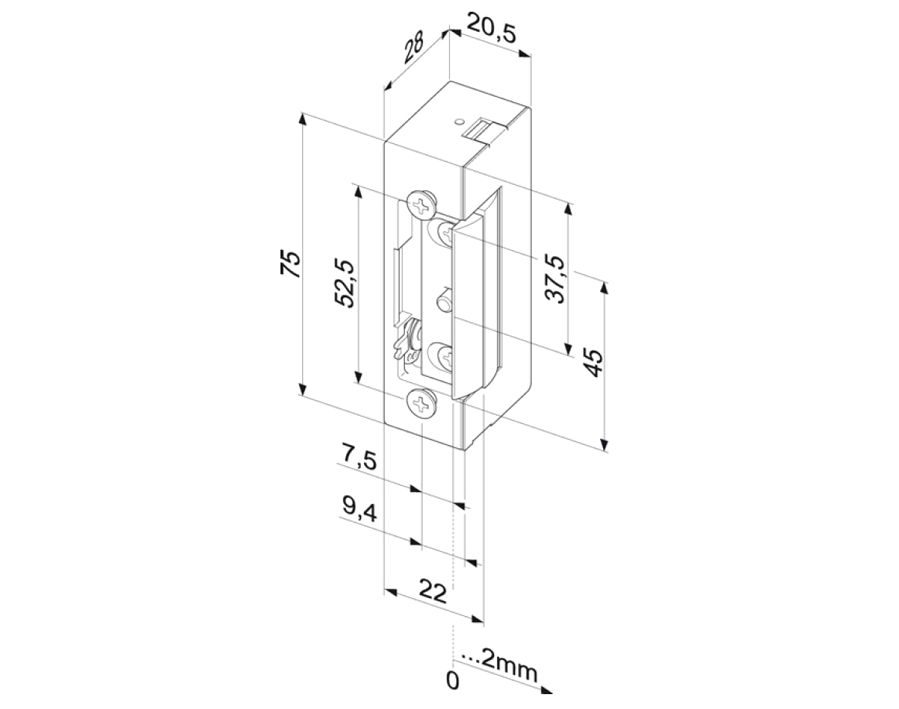 Apriporta elettrico 27E 