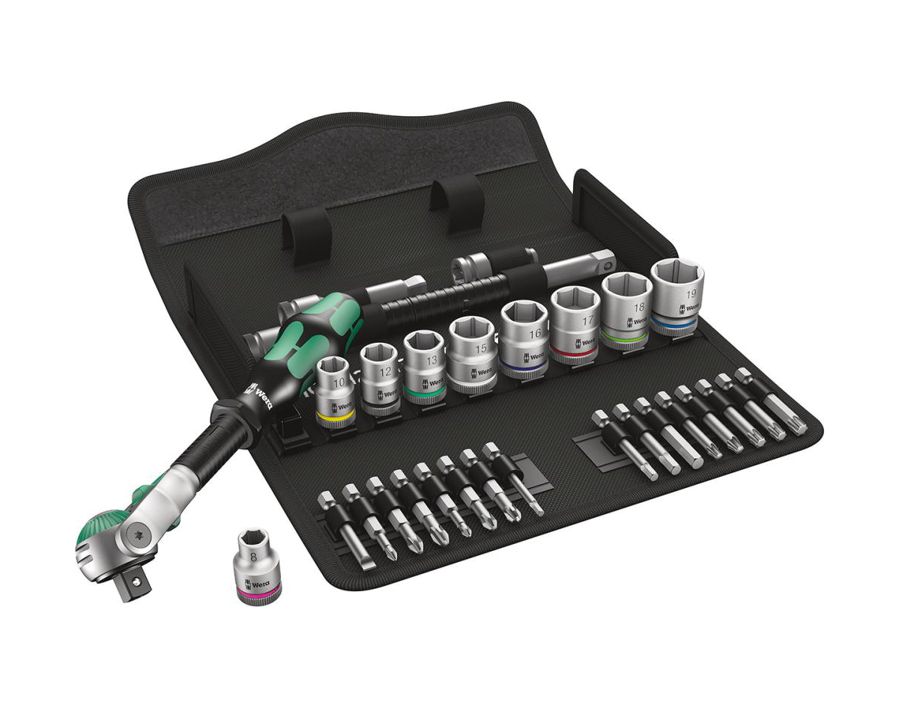 Sechskant-Steckschlüssel-Garnitur Zyklop Speed, 29-teilig