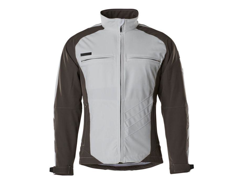 Giacca Softshell UNIQUE bianco/antracite scuro