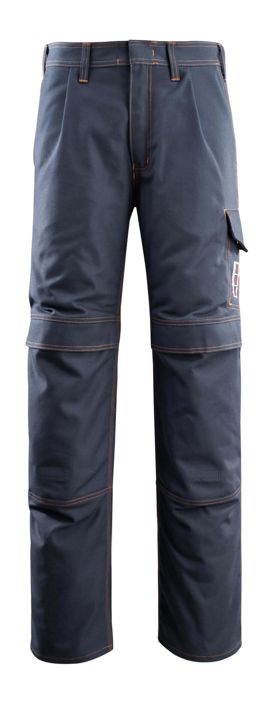 Pantaloni con tasche porta-ginocchiere MULTISAFE blu navy scuro
