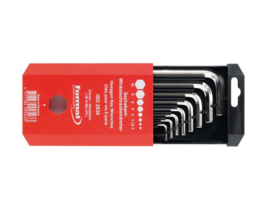 Winkelschraubendreher-Satz für Sechskant, im Schiebekasten