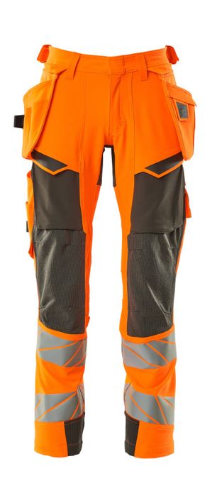 Pantaloni con tasche esterne ACCELERATE SAFE hi-vis arancio/antracite scuro