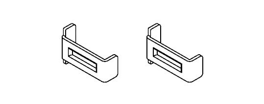 Limitatore per fascia di copertura in legno Hawa Porta 60 / 100 HC / HMD