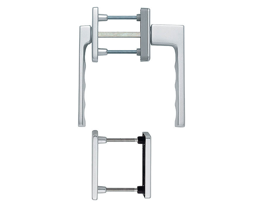 Coppia martelline DK per porte balcone serie Toulon 0737KH/51N/U34/0737/51NS/51PNS