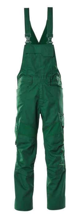 Salopette con tasche porta-ginocchiere ACCELERATE verde