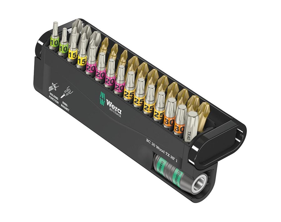 Bit-Sortiment Bit-Check 30 Wood TX HF 1, 30-teilig