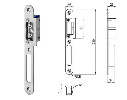 Contropiastra E 1138 Contropiastra E 1138