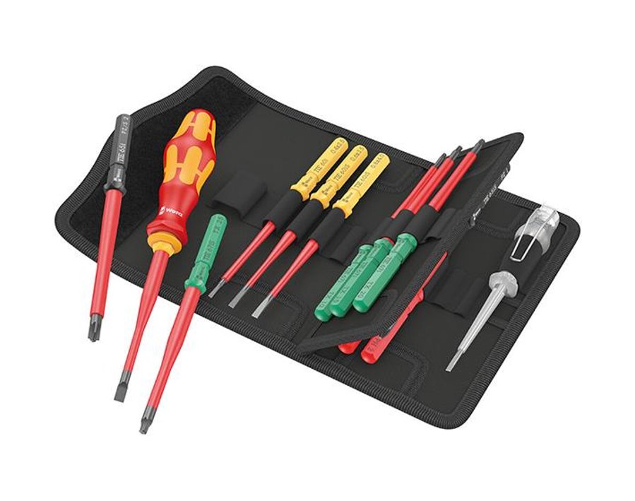 VDE-Wechselklingen-Garnitur Kraftform Kompakt, 16-teilig