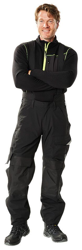 Maglione con mezza cerniera HARDWEAR nero