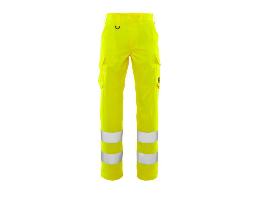 Pantaloni con tasche sulle cosce SAFE LIGHT hi-vis giallo