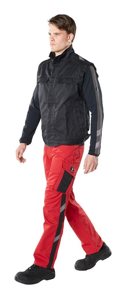 Pantaloni con tasche sulle cosce UNIQUE antracite/nero