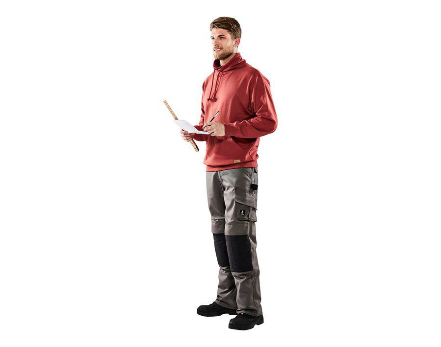 Pantaloni con tasche porta-ginocchiere HARDWEAR bianco