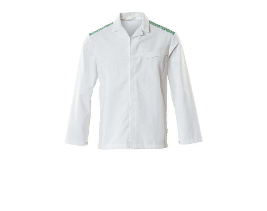 Giacca FOOD & CARE bianco/verde prato