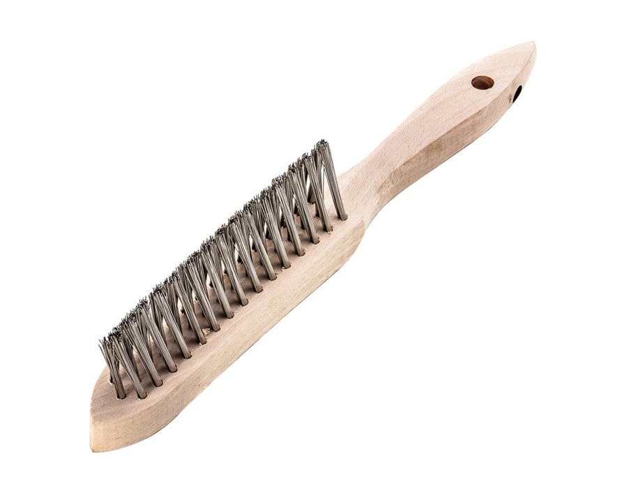 Kehlnahtbürste, Stahldraht, glatt