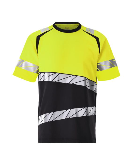 Maglietta ACCELERATE SAFE nero/hi-vis giallo