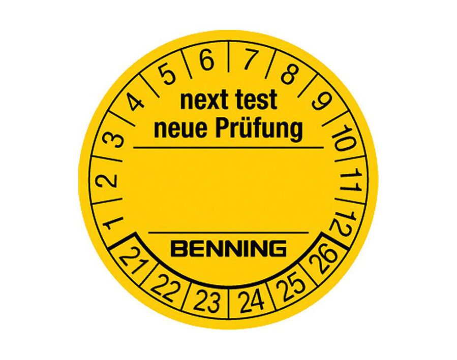 Prüfplakette