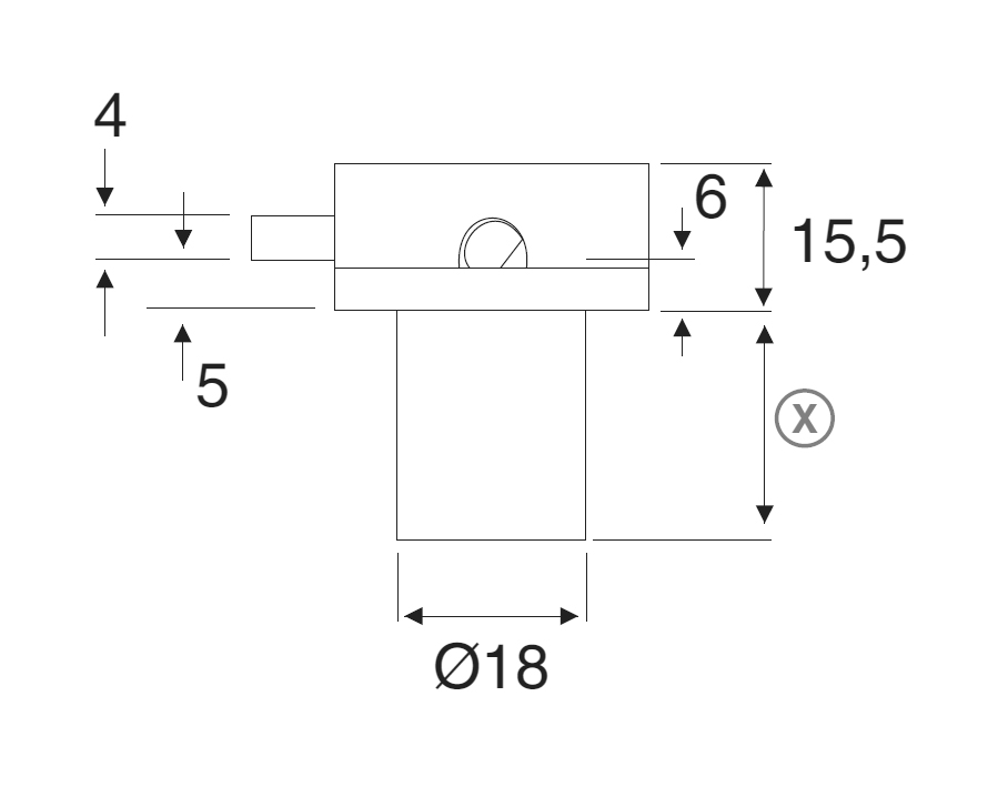 Serratura ad asta rotante Modul 1000 