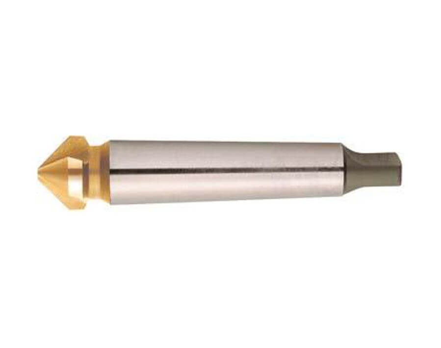 Kegel- und Entgratsenker 90° mit Morsekegelschaft