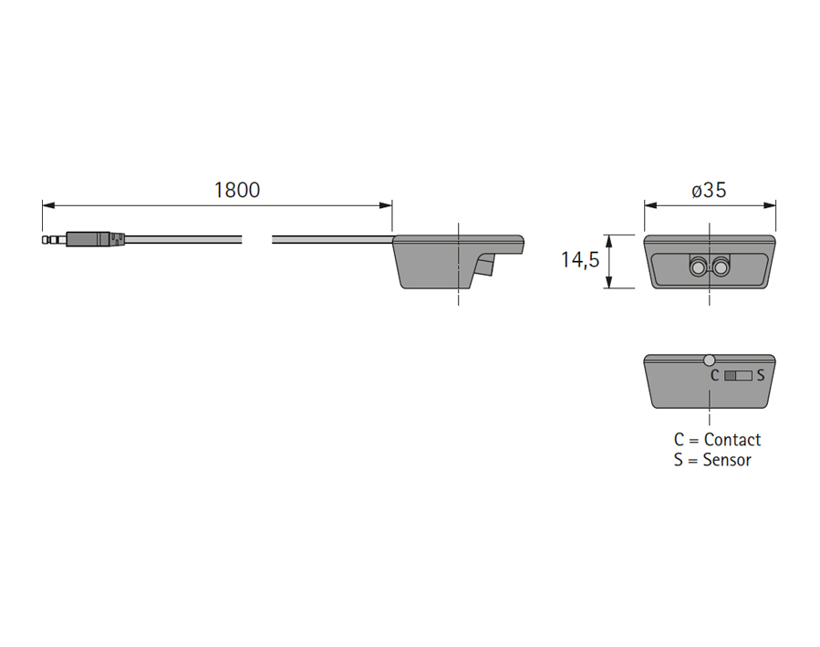 Sensore a raggi infrarossi MultiSwitch