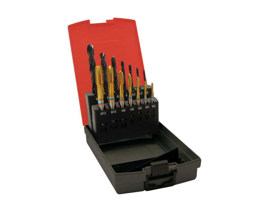Durchgangsloch-Maschinengewindebohrer-Satz