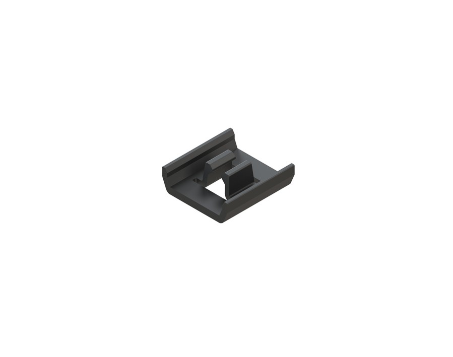 Cadro Clip per profili di copertura AvanTech YOU / Actro YOU / Actro 5D nero