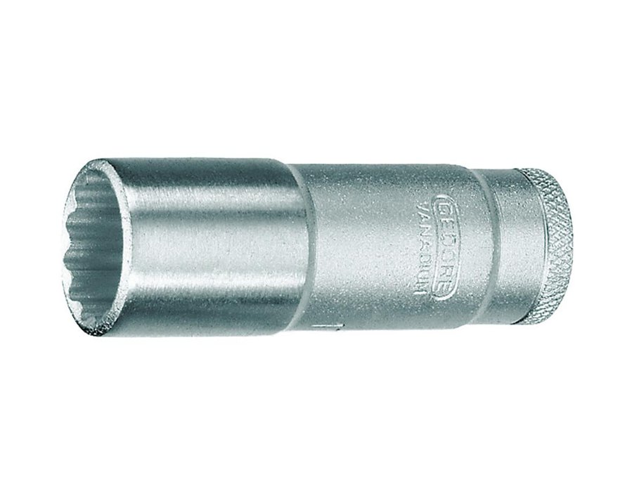 Zwölfkant-Steckschlüssel-Einsatz 3/8", lang